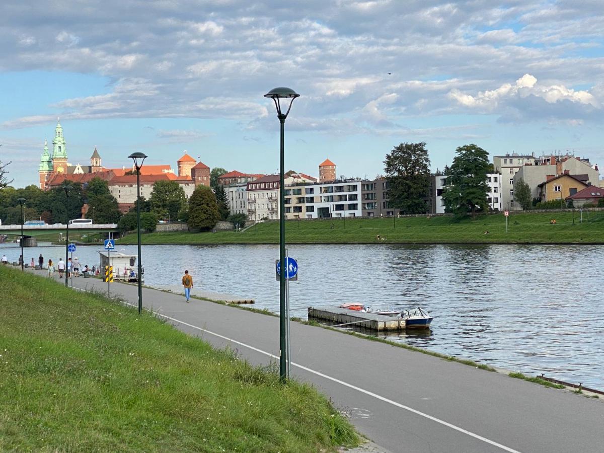 Industrial Vistula Apartment Free Parking & Gym Kraków Eksteriør billede