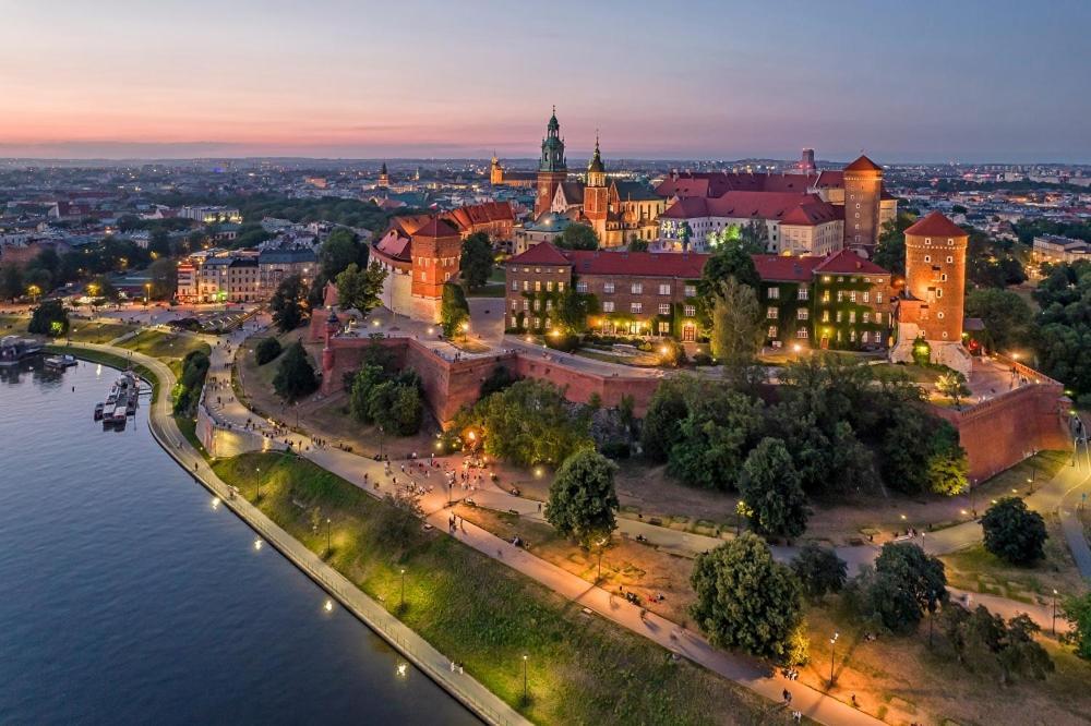 Industrial Vistula Apartment Free Parking & Gym Kraków Eksteriør billede